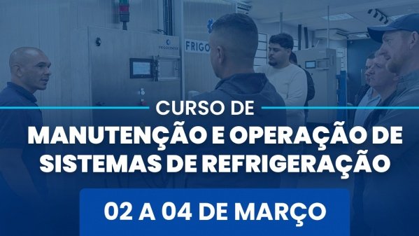 Imagem do evento Manutenção e Operação de Sistemas de Refrigeração (Cópia)