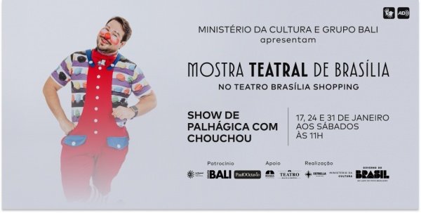 Imagem do evento Show de Palhágica com Chouchou