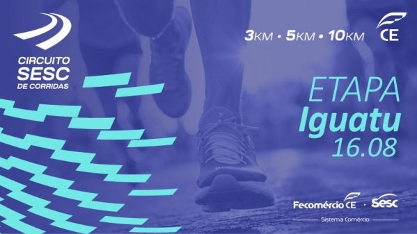 Imagem do evento CIRCUITO SESC DE CORRIDAS ETAPA IGUATU-CE 2026 