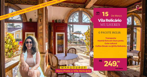 Imagem do evento Ouro Preto - Vila Relicário