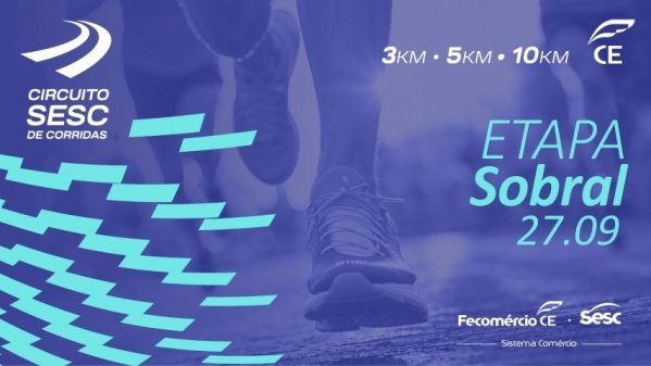 Imagem do evento CIRCUITO SESC DE CORRIDAS ETAPA SOBRAL-CE 2026 