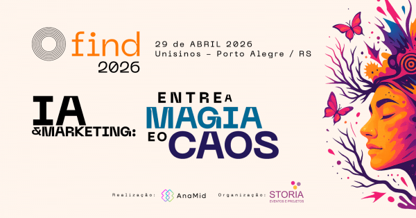 Imagem do evento FIND 2026: IA & Marketing - Entre a Magia e o Caos