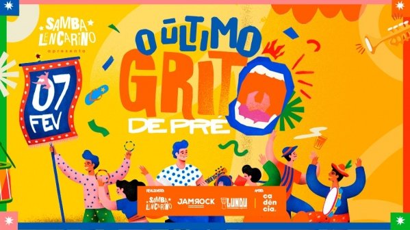 Imagem do evento SAMBALENCARINO - O ÚLTIMO GRITO DE PRÉ - 07/02