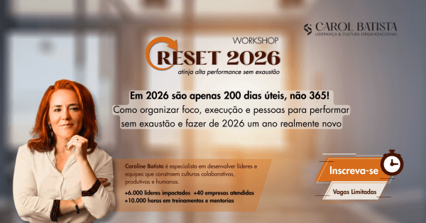 Imagem do evento Reset 2026 - atinja alta performance sem exaustão