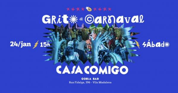 Imagem do evento Grito de Carnaval 2026 - Bloco Casa Comigo