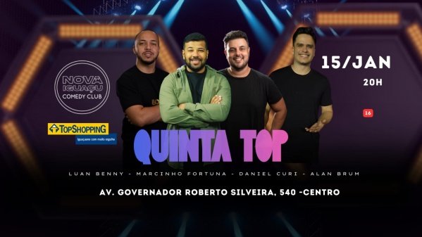 Imagem do evento DANIEL CURI - SHOW DE COMÉDIA EM NOVA IGUAÇU!