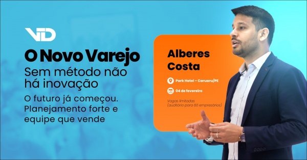 Imagem do evento O Novo Varejo Planejamento, execução e time que vende