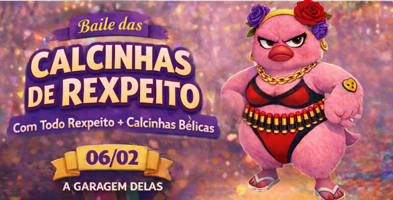 Baile das Calcinhas de Rexpeito - Rio de Janeiro, RJ