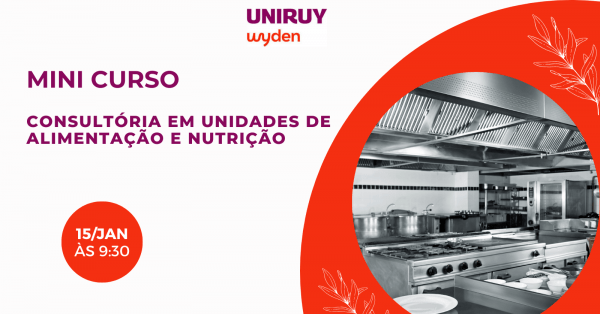 Imagem do evento Consultoria em Unidades de Alimentação e Nutrição