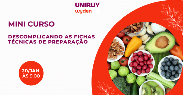 Imagem do evento Descomplicando as Fichas Técnicas de Preparação