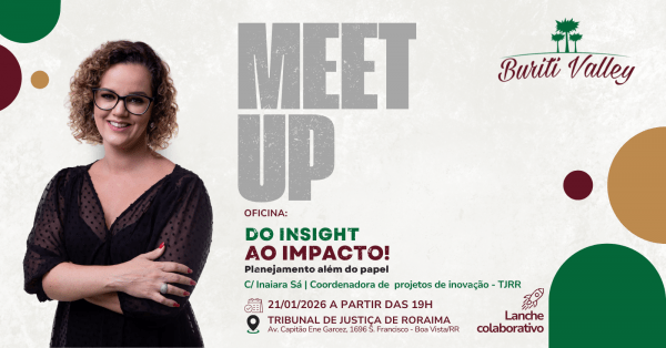 Imagem do evento 1º Meetup de 2026 - Do Insight ao Impacto: Planejamento além do papel