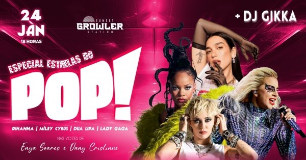 Imagem do evento ESPECIAL  - ESTRELAS DO POP