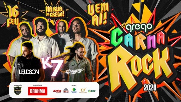 Imagem do evento Carna Rock do Grego 2026