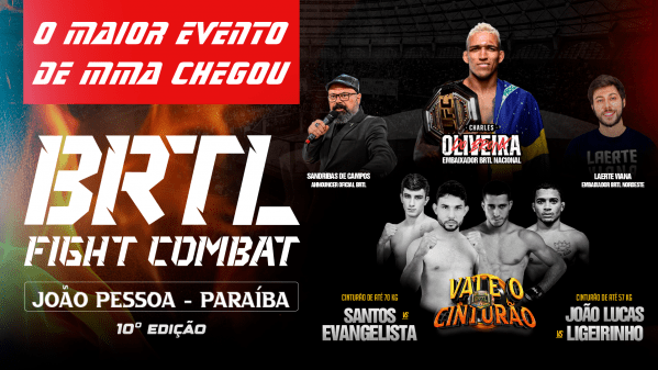 Imagem do evento BRTL FIGHT COMBAT - JOÃO PESSOA