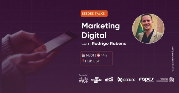 Imagem do evento SEEDES Talks - Marketing Digital