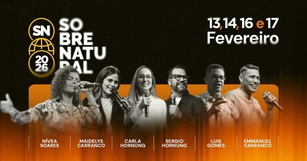 Imagem do evento Conferência Sobrenatural 2026 -  Alcance Curitiba