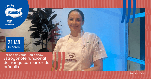 Imagem do evento Estrogonofe funcional de frango com arroz de brócolis