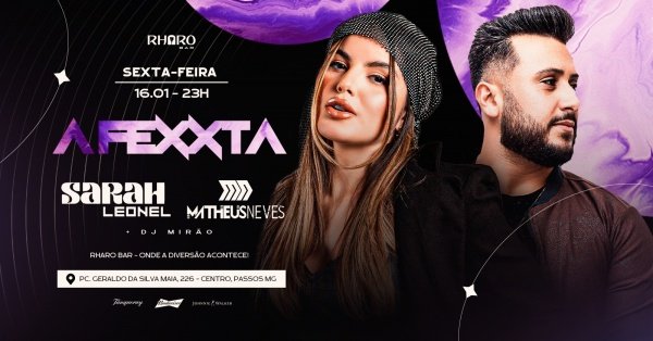 Imagem do evento AFEXXTA  EDIÇÃO ESPECIAL