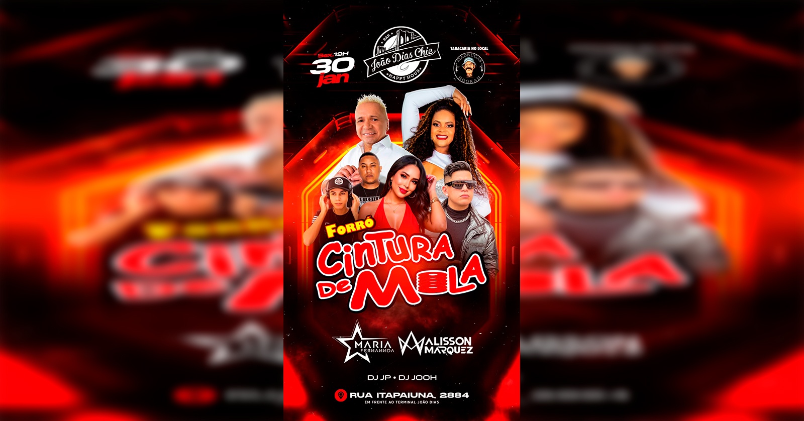 SHOW CINTURA DE MOLA - São Paulo, SP