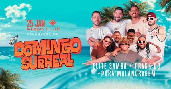 Imagem do evento DOMINGO SURREAL