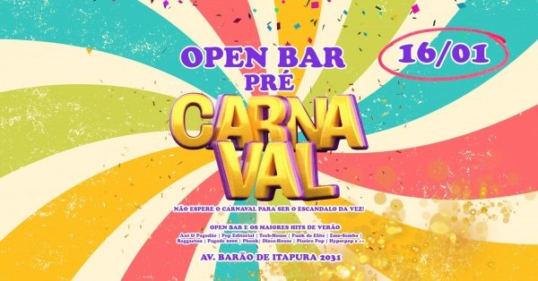 Imagem do evento Esquenta Pré Carnaval no LOLA! I 16,01 23h