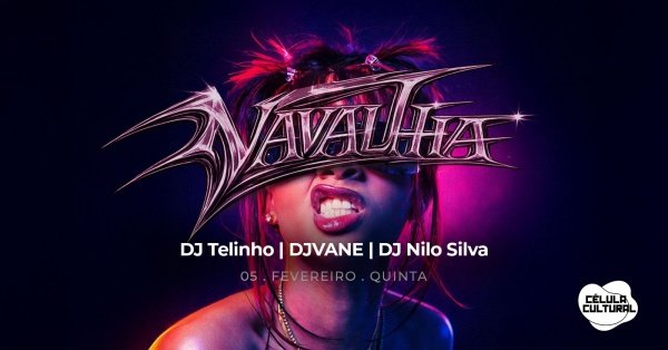 Imagem do evento 05/02 (QUI) NAVALHA - Baile Funk!