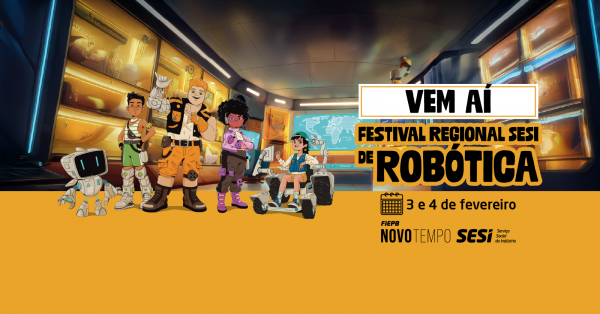 Imagem do evento Festival Regional Sesi de Robótica - Etapa Paraíba