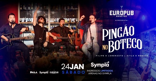 Imagem do evento Pingão no Boteco - EUROPUB