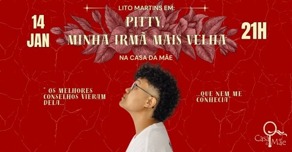 Imagem do evento PITTY, MINHA IRMÃ MAIS VELHA