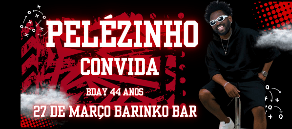 Imagem do evento Pelézinho Convida 44 anos
