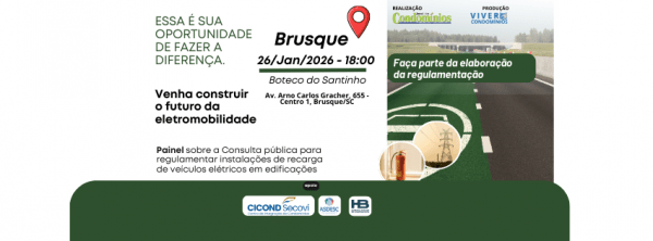 Imagem do evento Consulta Pública - Norma Técnica do Corpo de Bombeiros sobre carregamento de veículos elétrico