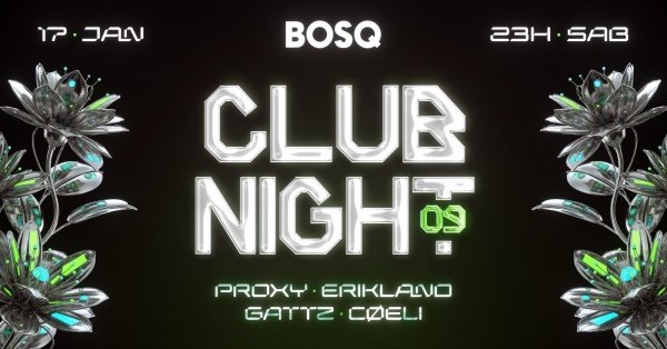 Imagem do evento CLUB NIGHT 09