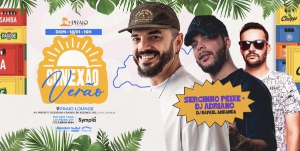 Imagem do evento CONEXÃO VERÃO - SERGINHO PEIXE