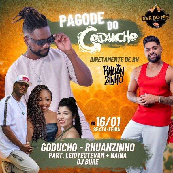 Imagem do evento PAGODE DO GODUCHO E CONVIDADOS