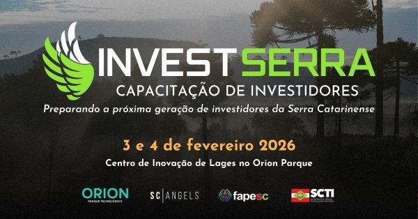 Imagem do evento InvestSerra - Capacitação de Investidores Anjo