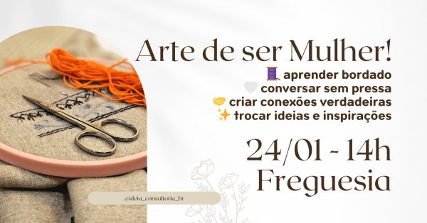 Imagem do evento Café + Bordado| Completa #1