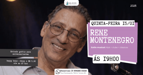 Imagem do evento Rene Montenegro