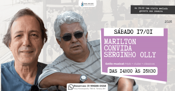 Imagem do evento Marilton Borges convida Serginho Olly