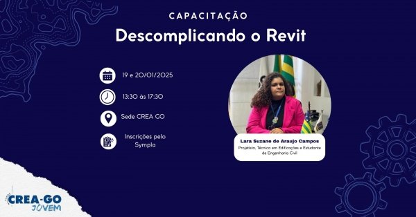 Imagem do evento Capacitação - Descomplicando o Revit - 18/01/2026 - 19/01/2026