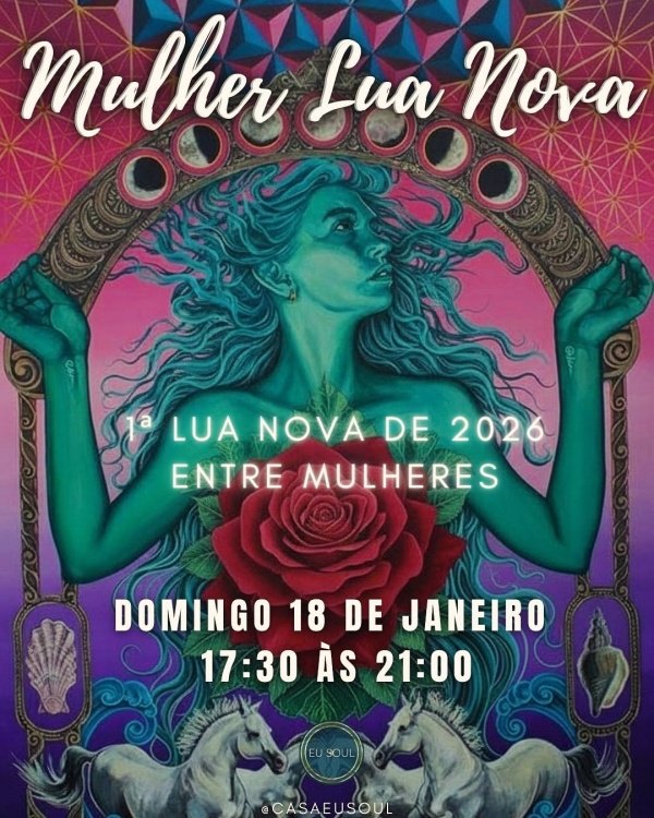 Imagem do evento 18/01 domingo | Mulher Lua Nova
