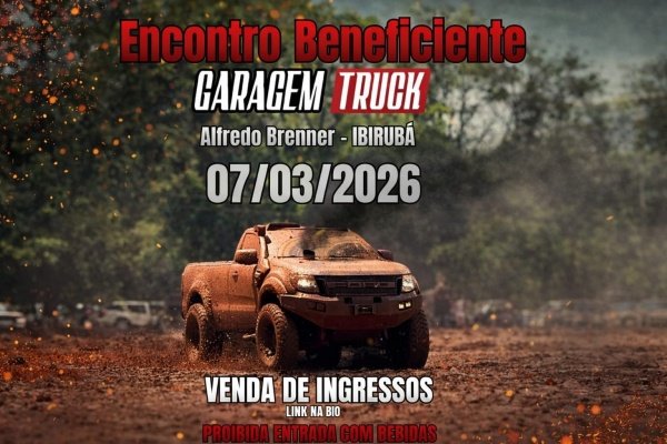 Imagem do evento Encontro Beneficiente GARAGEM TRUCK