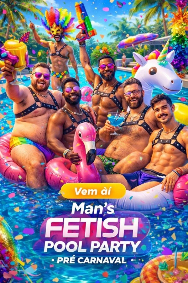 Imagem do evento MANS FETISH - POOL PARTY