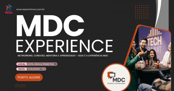 Imagem do evento MDC EXPERIENCE 2026 - EDIÇÃO PORTO ALEGRE