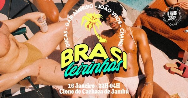 Imagem do evento BRASILEIRNHA 16/01 SEXTA