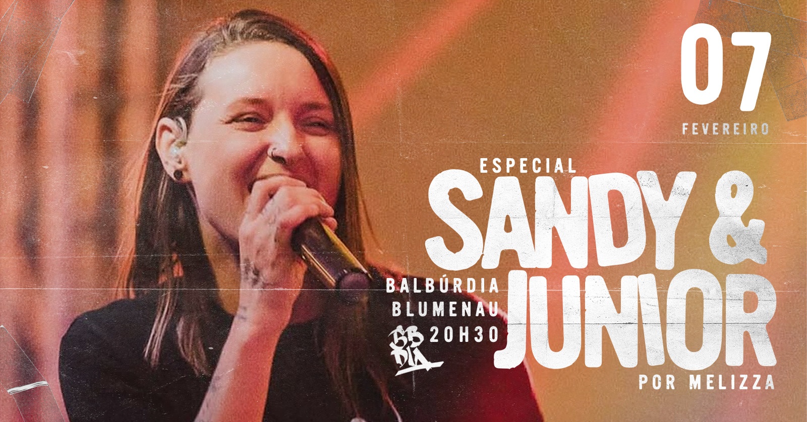 Especial Sandy & Junior - Melizza em Blumenau