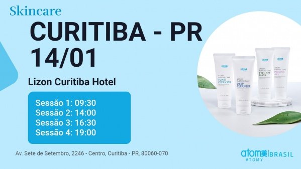 Imagem do evento Skincare com produtos Coreanos - Curitiba / PR