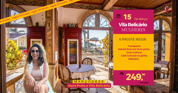 Imagem do evento Ouro Preto - Vila Relicário