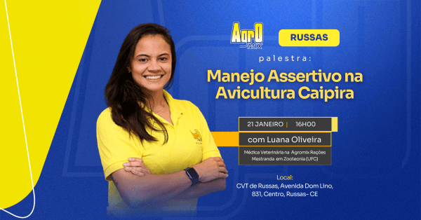 Imagem do evento Manejo Assertivo na Avicultura Caipira