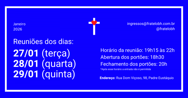 Imagem do evento Reuniões Presenciais 27, 28 e 29/01/2026