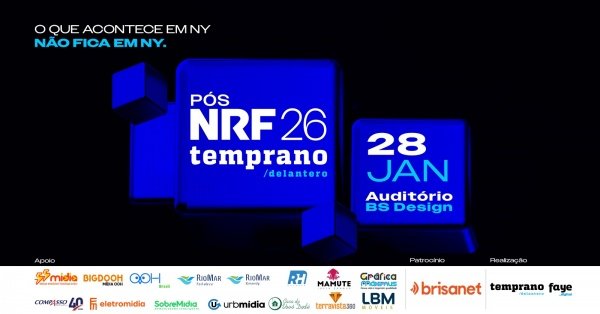 Imagem do evento Pós-NRF Temprano 2026